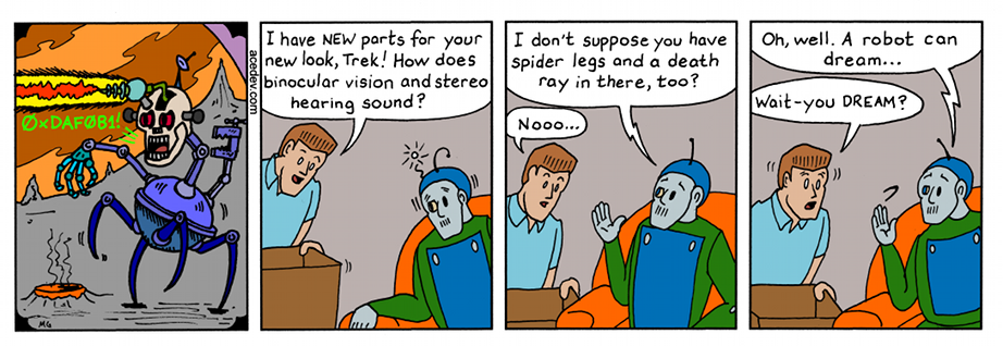 acedev comic, webcomic for Tuesday 02 Jan 2018
